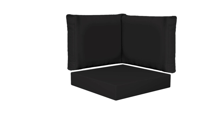 Outdoor Corner Square Base and Back Cushions