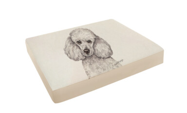 Miniature Poodle Pet Bed