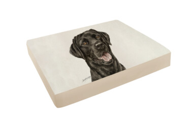 Black Labrador Pet Bed