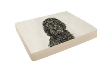 Black Cockapoo Pet Bed