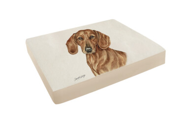 Red Dachshund Pet Bed