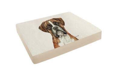 Red Boxer Pet Bed