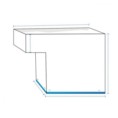 Outdoor L Shape Chair Pad