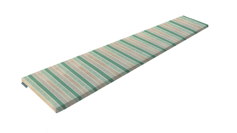 Menorca Teal Outdoor Bench Pad