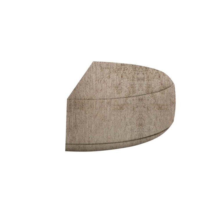 Indoor Half Rounded Bench Cushion