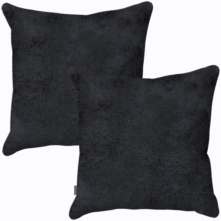 Aston Black Cushion