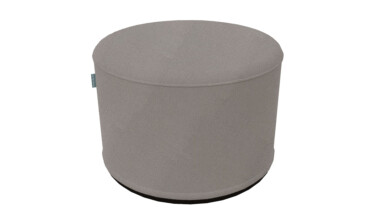 Oakley Grey Outdoor Pouffe