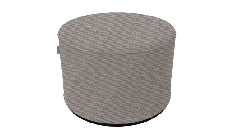 Napier Beige Outdoor Pouffe