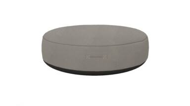 Oakley Grey Floor Cushion