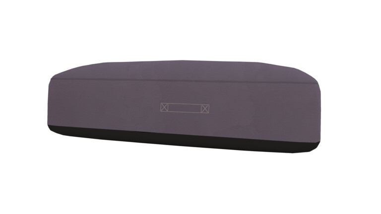 Oakley Purple Floor Cushion