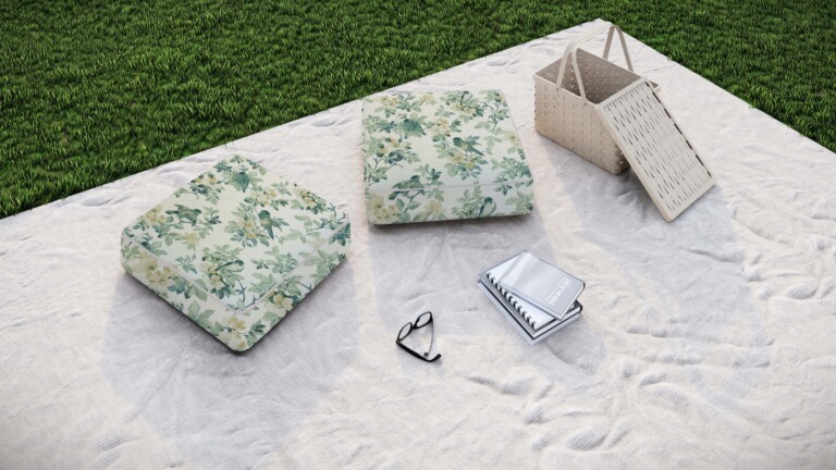 Laura Ashley Sylvie Outdoor Floor Cushion